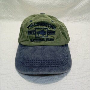 Yellowstone National Park Adjustable Cotton Baseball Cap By Shore Trendz
